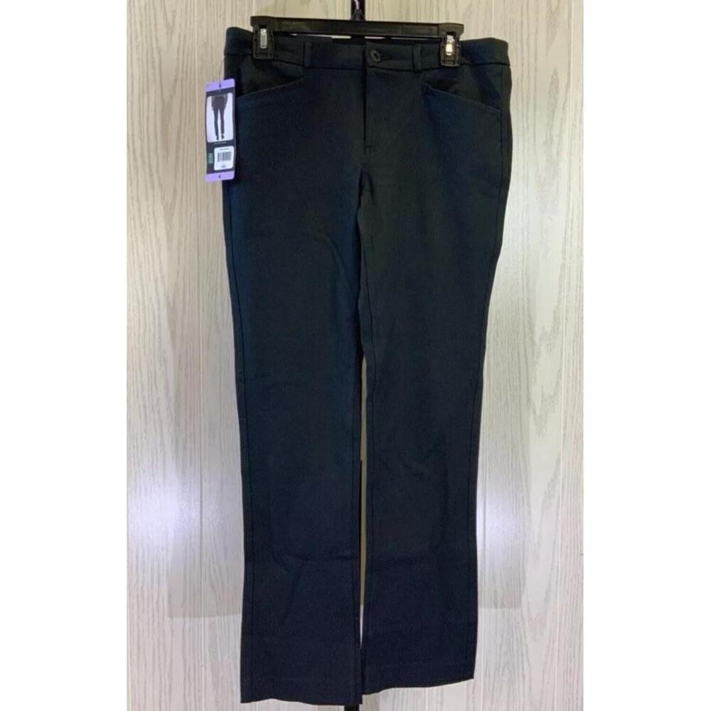 Banana Republic Slim Straight Leg Pants, Women's Size 4, Black I4